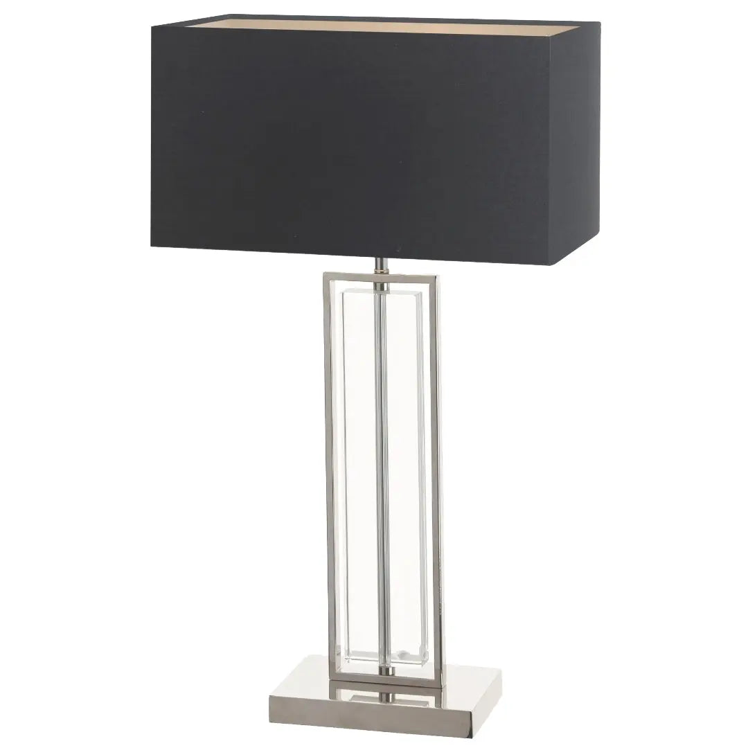Zane Antique Brass Finish Table Lamp RV Astley