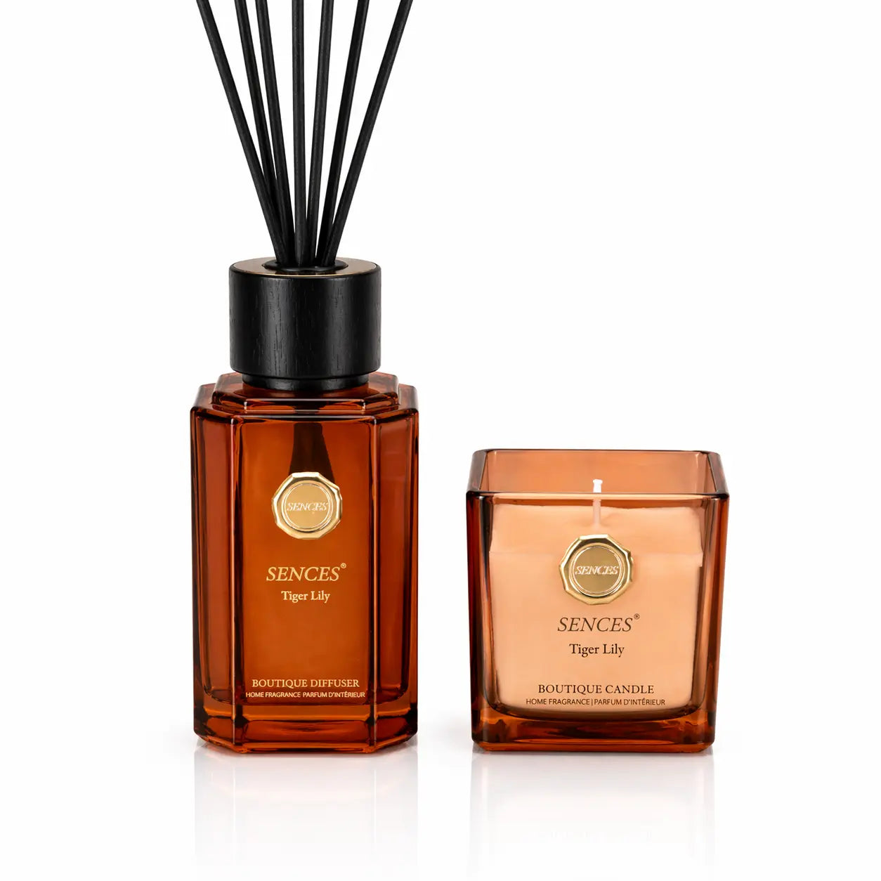 Sences Tiger Lily Gift Set - 500ml Reed Diffuser & 200g Candle Baltus Ltd