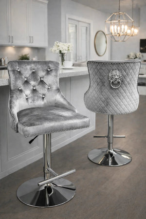 Silver Grey Velvet
