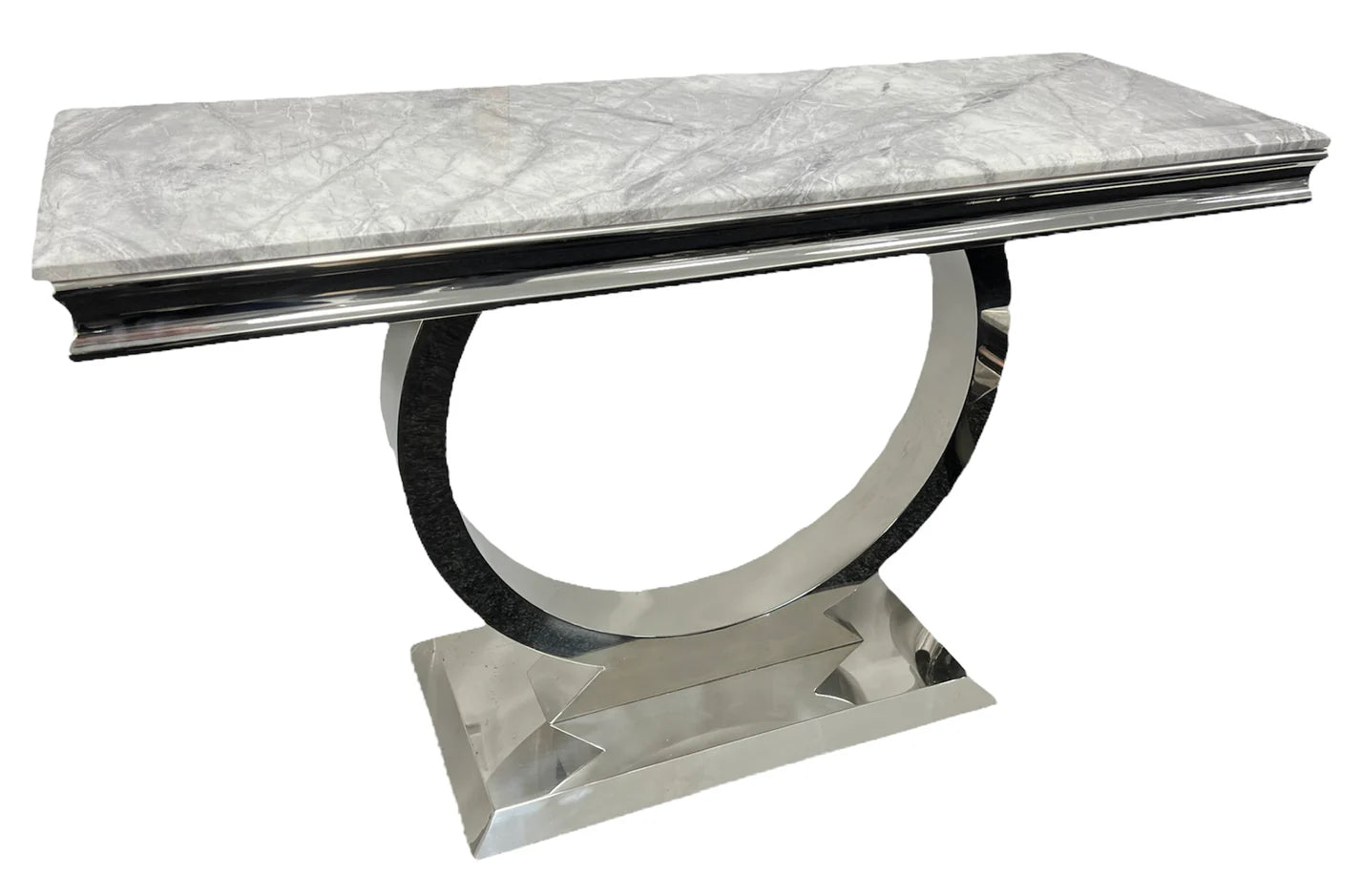 Chelsea 1.2m Chrome Console Table AWS