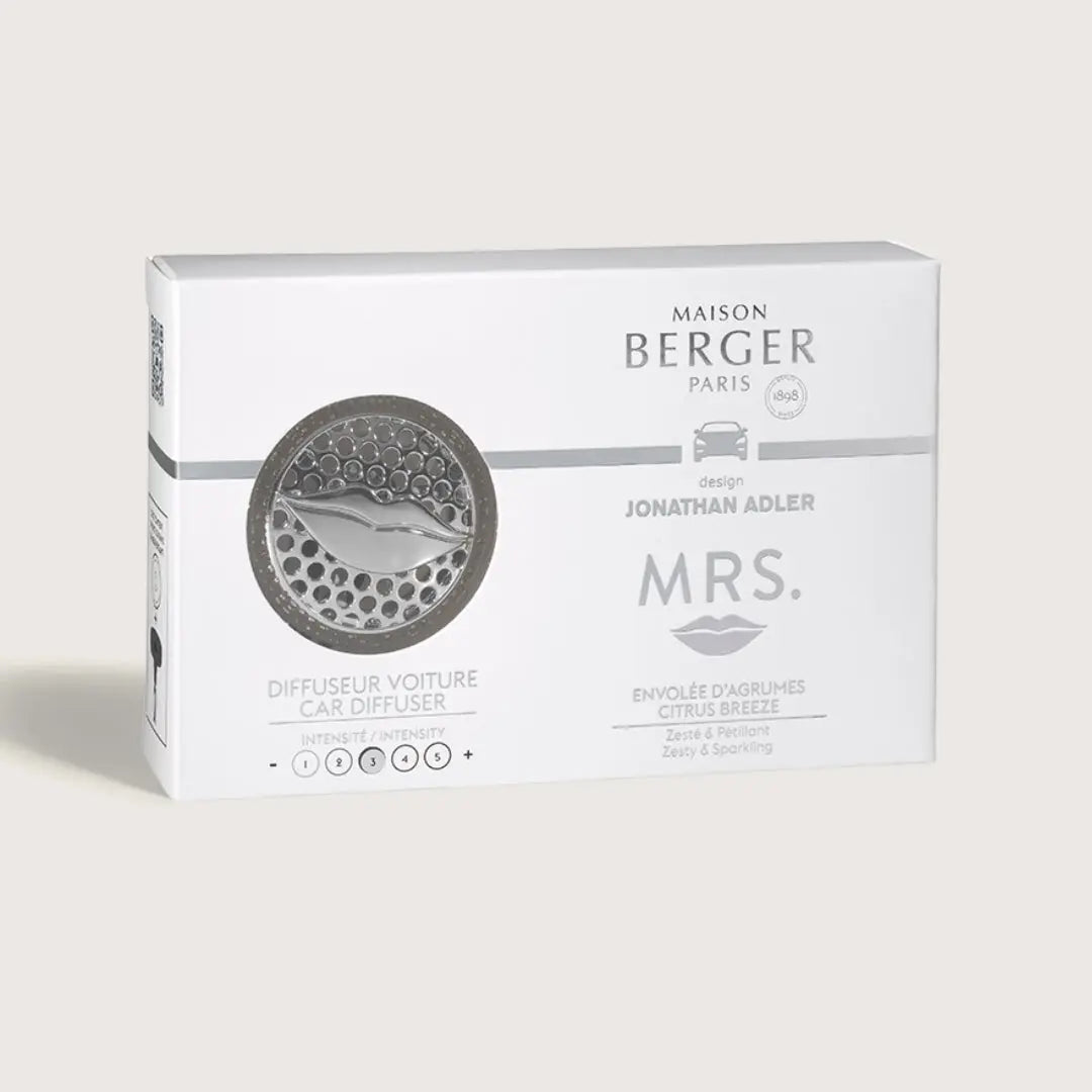 Maison Berger Citrus Breeze Mrs. Car Diffuser Set Maison Berger Paris