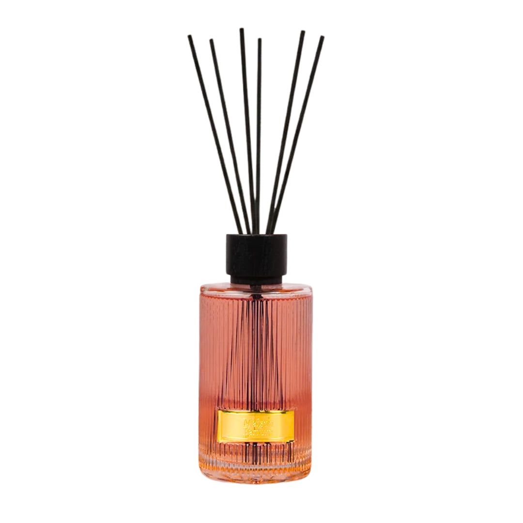 500ml RougeReed Diffuser - Round Ribbed Bottle Lesser & Pavey Ltd