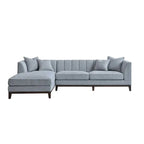 Aluxo Cooper Left Hand Corner Group in Dolphin Boucle Furnish 365
