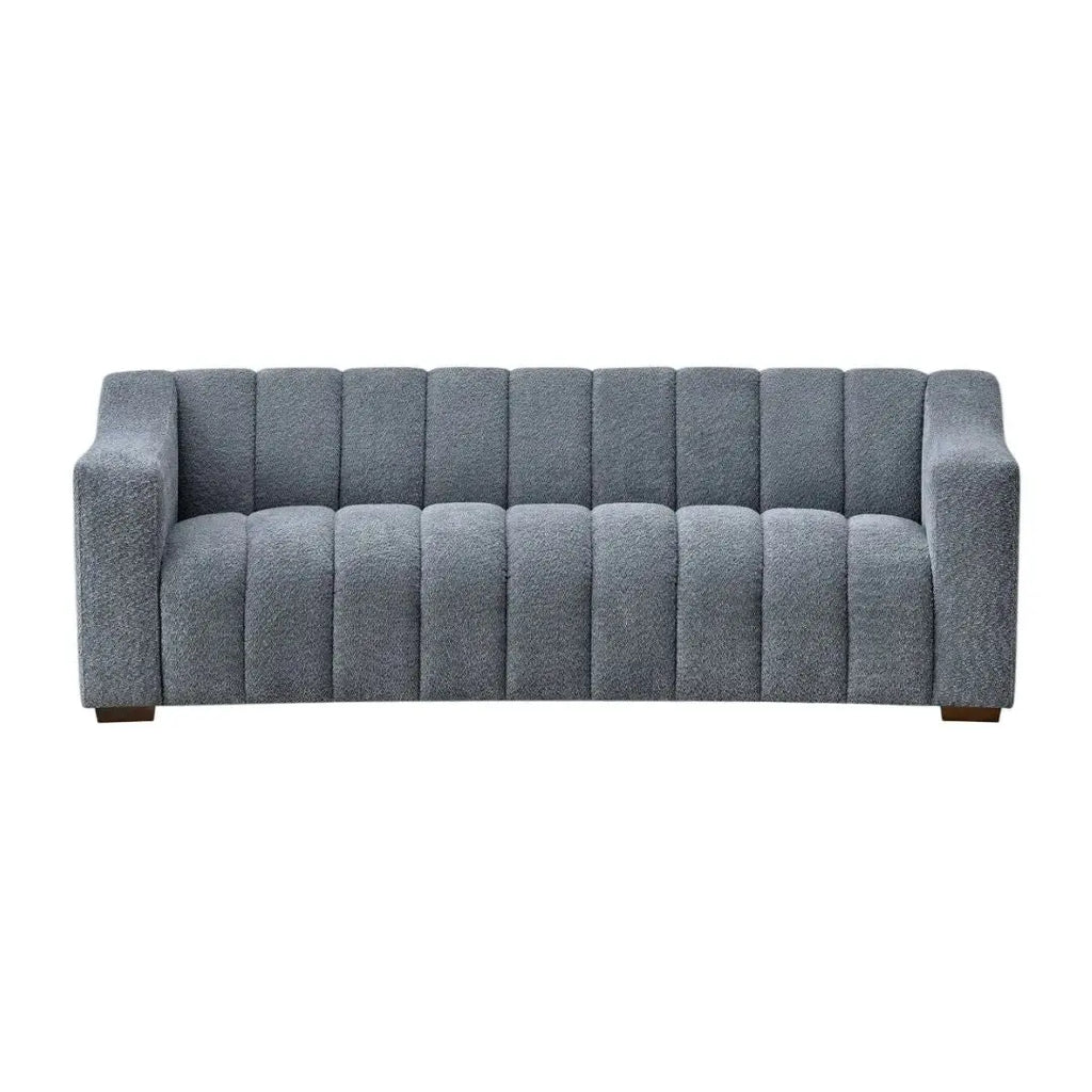 Aluxo Astoria 3 Seater Sofa in Iron Boucle Fabric Furnish 365