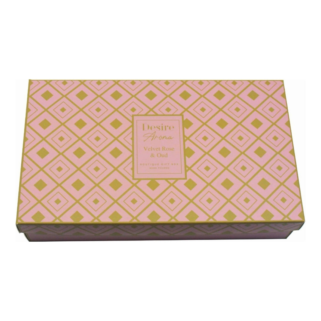 (3x 50ml) Velvet Rose & Oud Reed Diffuser Gift Set Lesser & Pavey Ltd