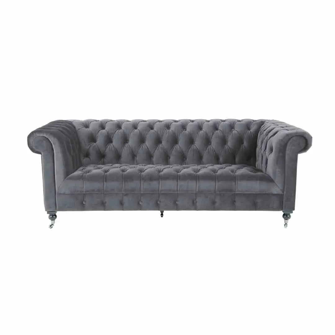 Darby Grey Velvet Sofa Range Home Store Living