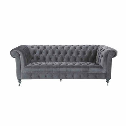 Darby Grey Velvet Sofa Range Home Store Living