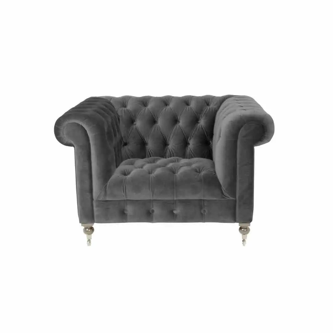 Darby Grey Velvet Sofa Range Home Store Living