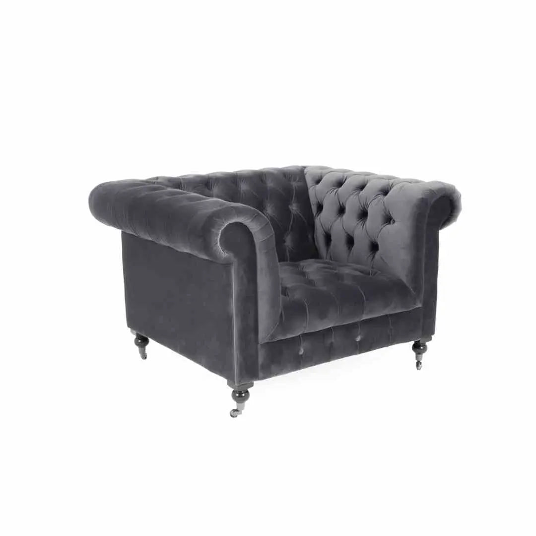 Darby Grey Velvet Sofa Range Home Store Living