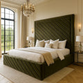 Desire Upholstered Bed Frame Home Store Living