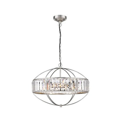 Ferrero Pendant Luminaire In Satin Nickel Home Store Living