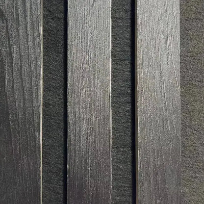 Black Acoustic Timber Slat Wall Panel - 2400mm x 600mm AWS