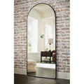 Extra Large Arch Metal Flare-Framed Broadway Wall Mirror Mcgowan and rutherford