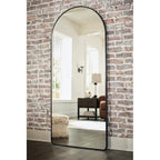 Extra Large Arch Metal Flare-Framed Broadway Wall Mirror Mcgowan and rutherford