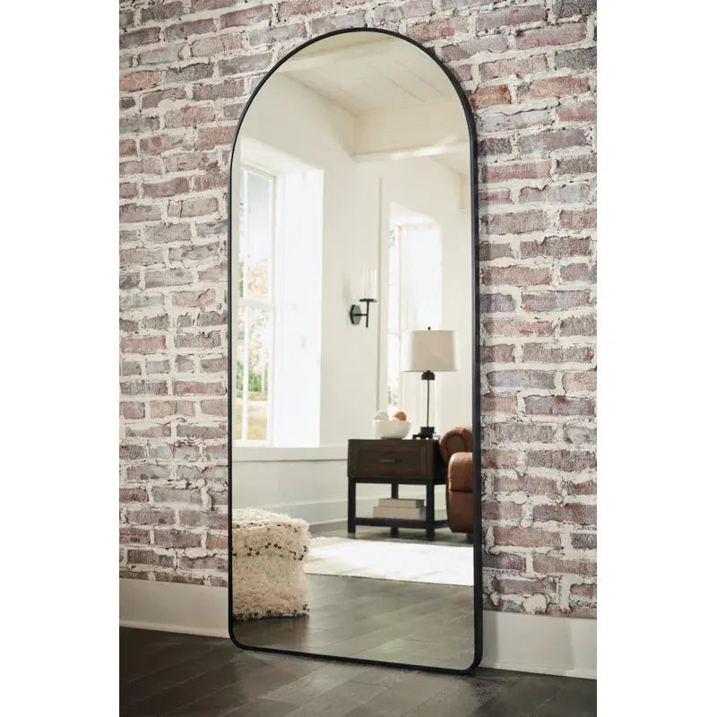 Extra Large Arch Metal Flare-Framed Broadway Wall Mirror Mcgowan and rutherford