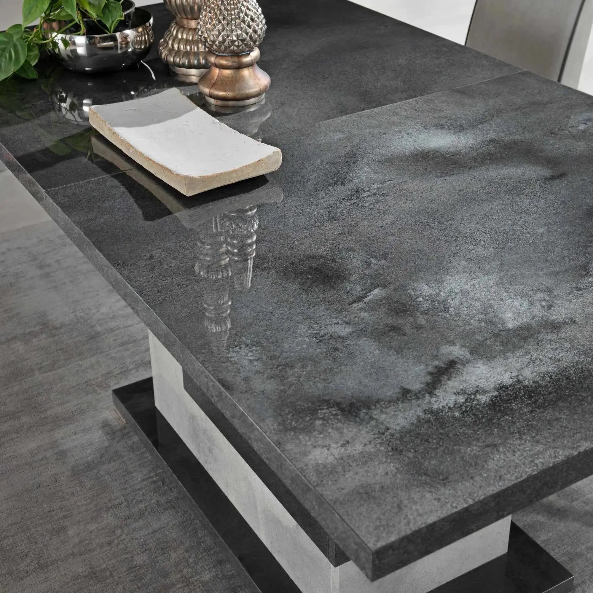 Trillo Grey High Gloss Coffee Table Home Store Living