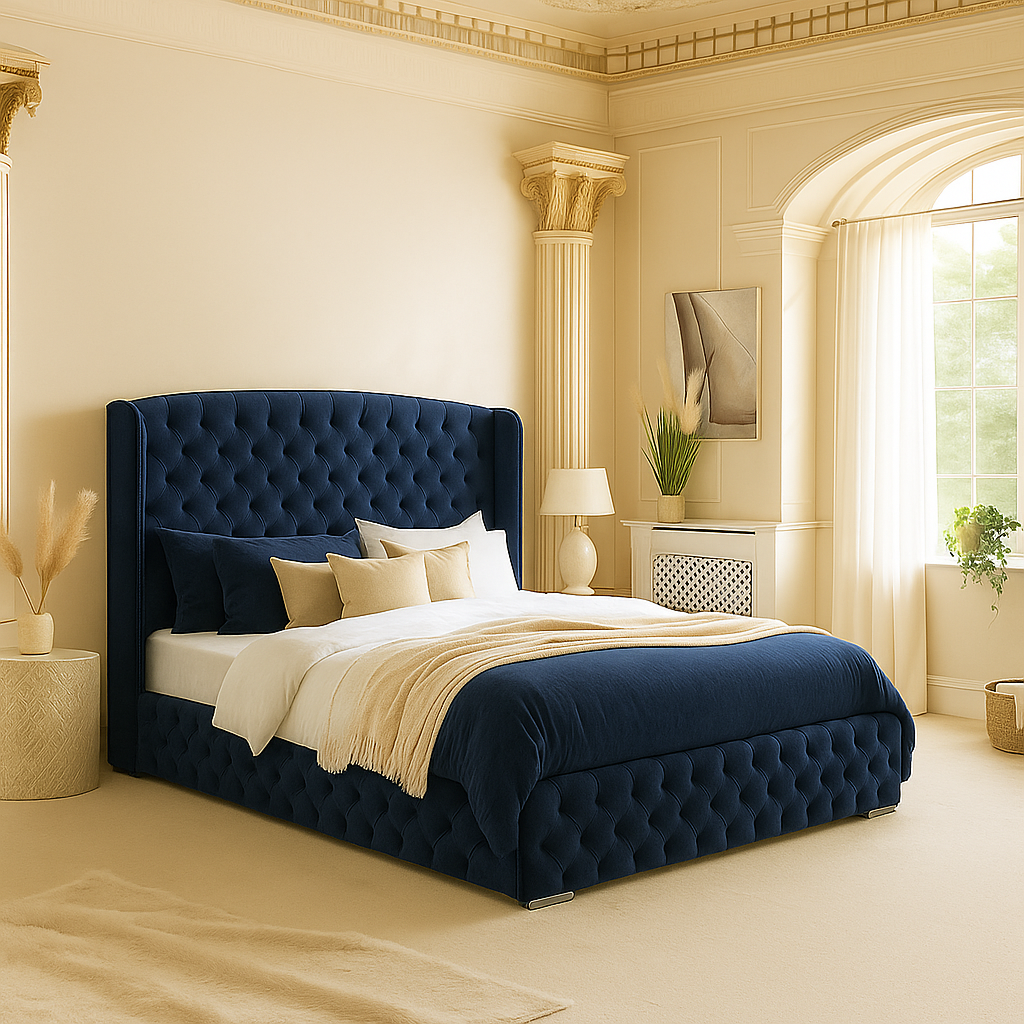 Emmerson Upholstered Bed Frame Home Store Living