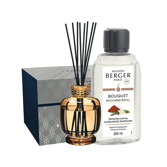 Maison Berger Belle Epoque Havana Gift Pack with 200ml Sandalwood Temptation Refill