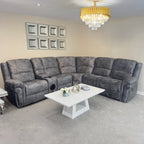 Galaxy Power Recliner Full Corner Sofa Home Store Living