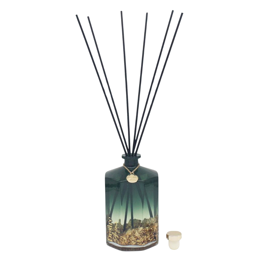 Desire Aroma Midas Verde 1000ml - Fresh Linen Reed Diffuser Lesser & Pavey Ltd