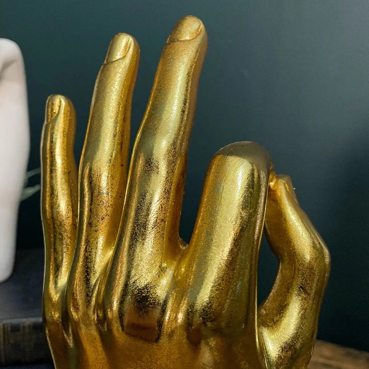 Gold "OK" Hand Figure Mcgowan and rutherford