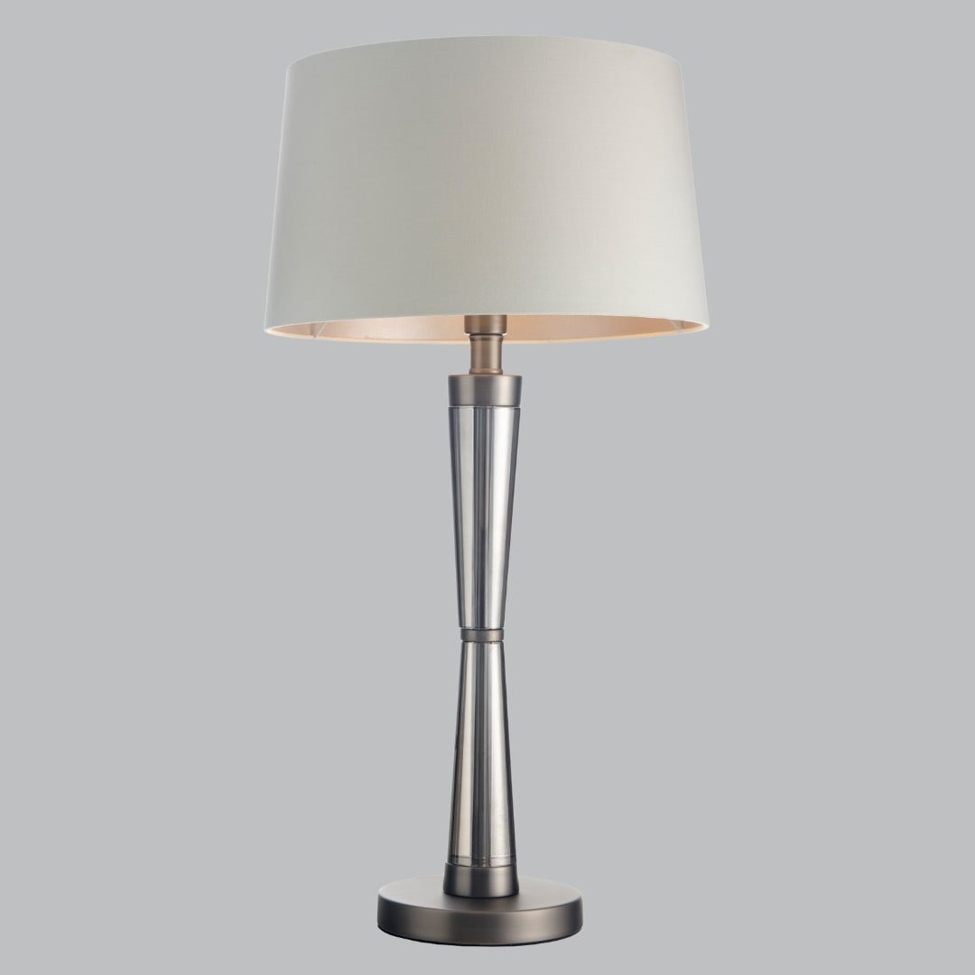 Hale Polished Nickel Finish Table Lamp Home Store Living