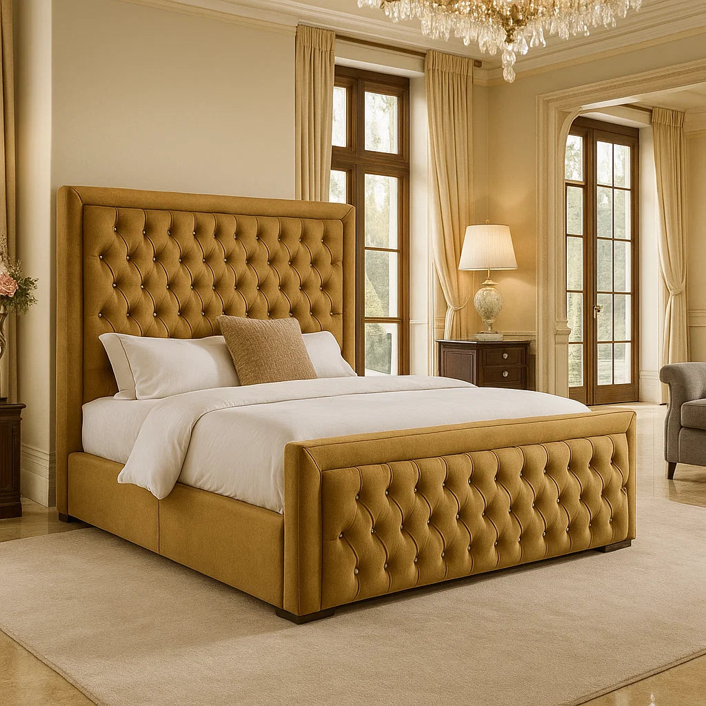 Hilton Upholstered Bed Frame Home Store Living