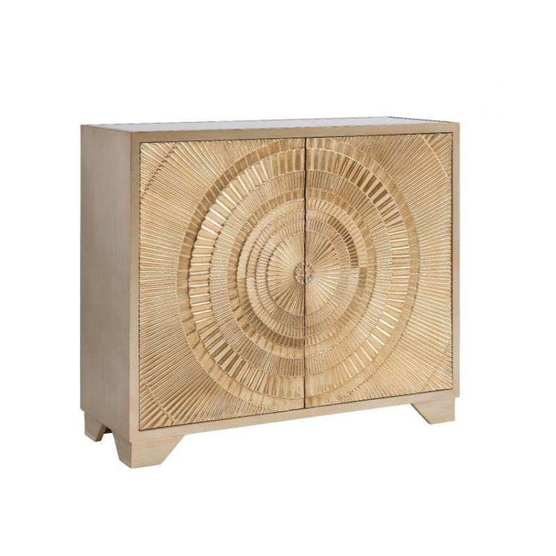 Francisco 2 Door Gold Sideboard Home Store Living