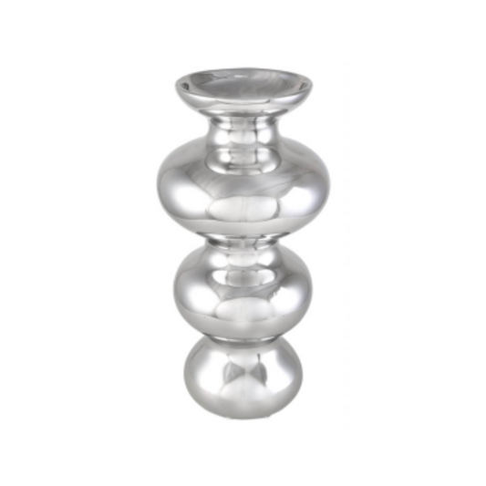 Value Large Ceramic Silver Vase Home Store Living