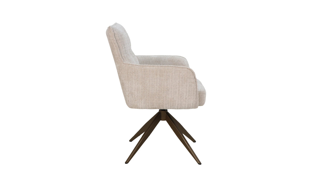 Serenity Beige Dining Chairs (Set of 2) YS Interiors