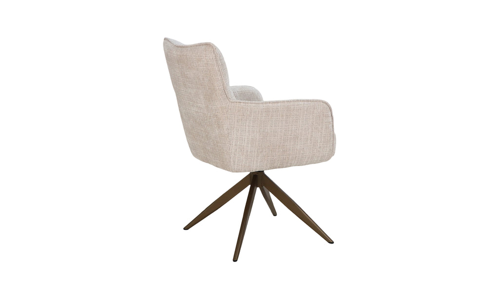 Serenity Beige Dining Chairs (Set of 2) YS Interiors