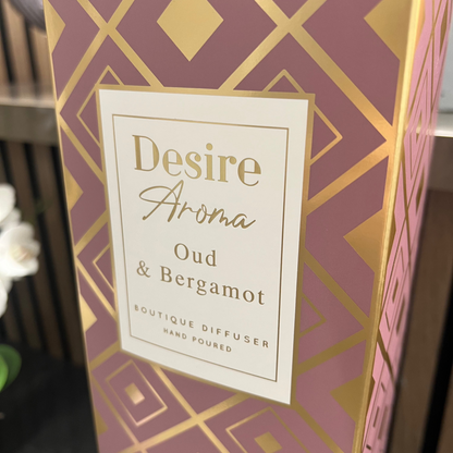 Desire Aroma Oud & Bergamot Boutique Diffuser 500ml Not specified