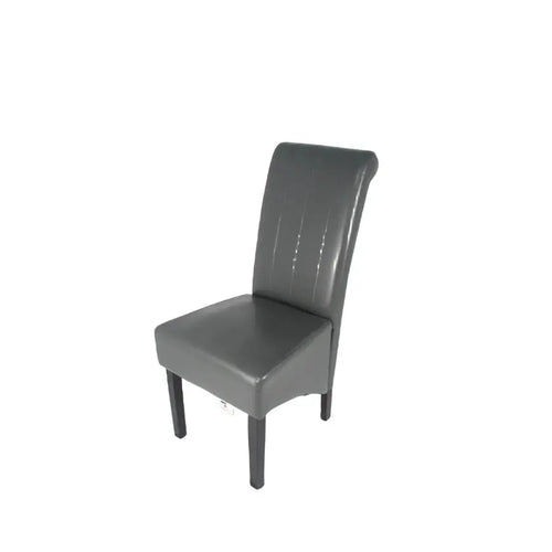 Lucy Lion Knocker Dining Chair with Black Wooden Legs (Set of 2) AWS