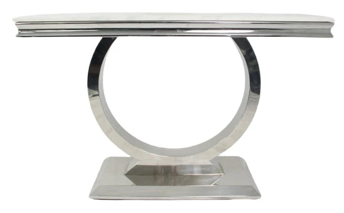 Chelsea 1.2m Chrome Console Table AWS