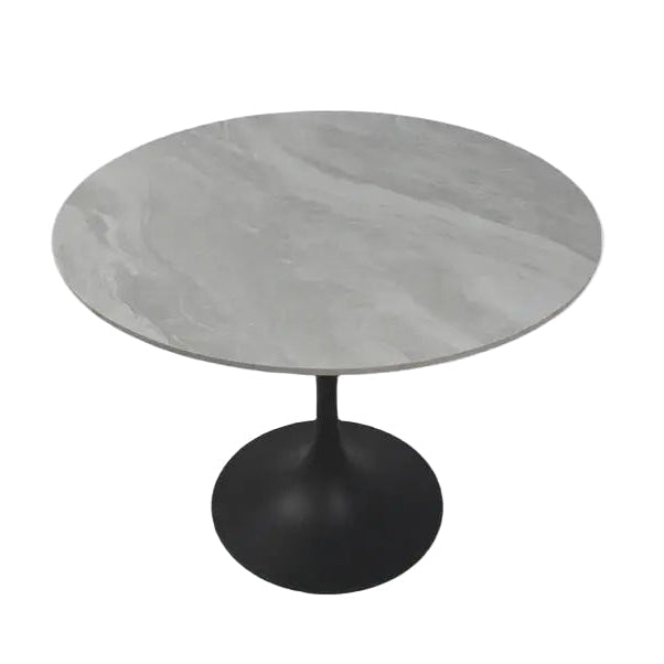 BK Bentley 0.9m Round Dining Table Black (KD) AWS