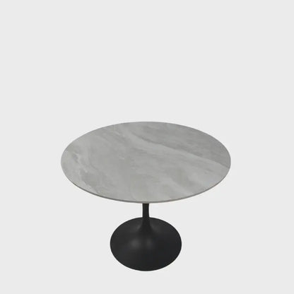 BK Bentley 0.9m Round Dining Table Black (KD) AWS