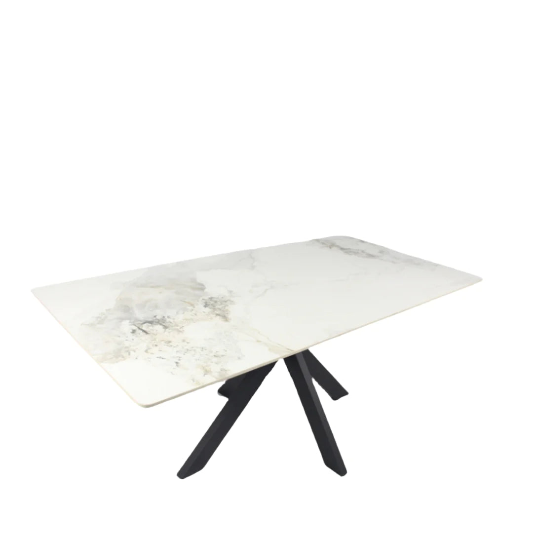 Marissa 1.8m Marble Dining Table