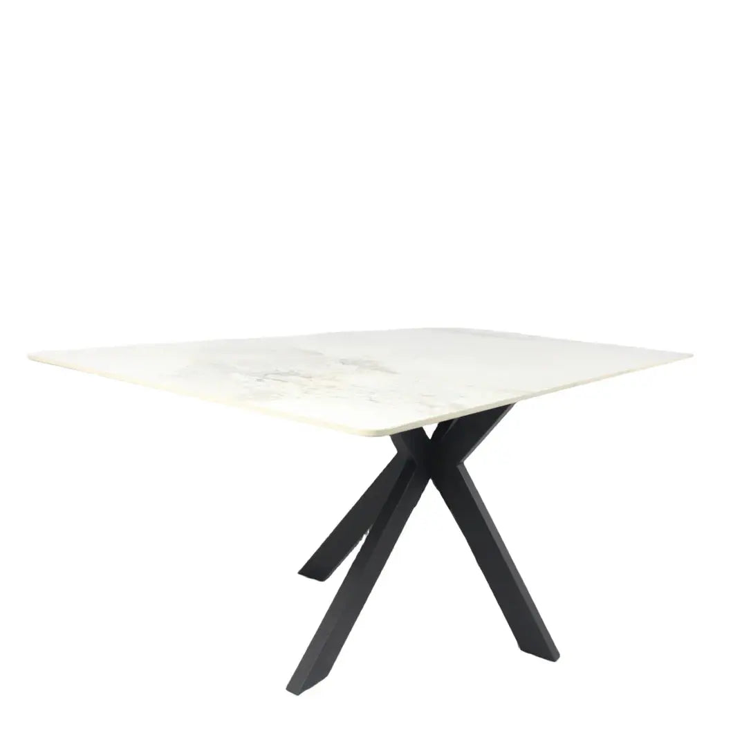 Marissa 1.8m Marble Dining Table Home Store Living