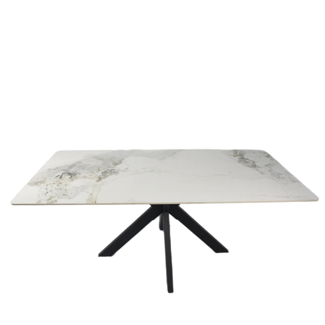 Marissa 1.8m Marble Dining Table