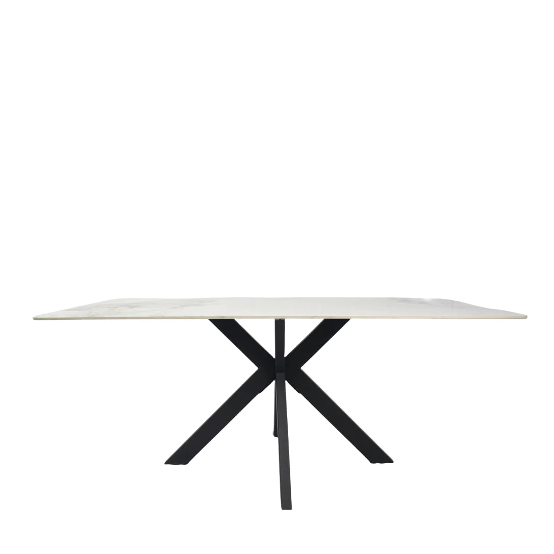 Marissa 1.8m Marble Dining Table