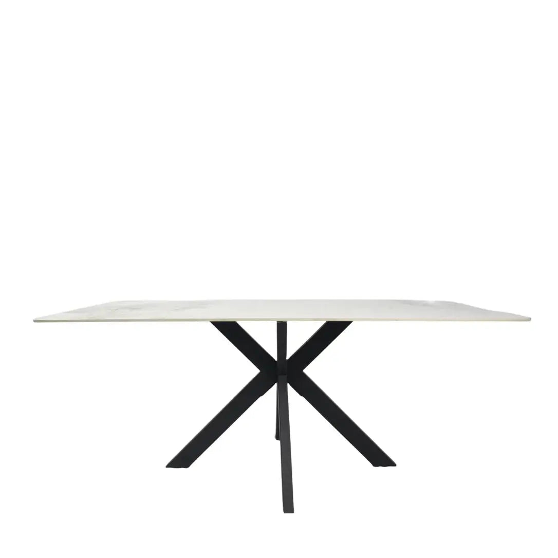 Marissa 1.8m Marble Dining Table Home Store Living