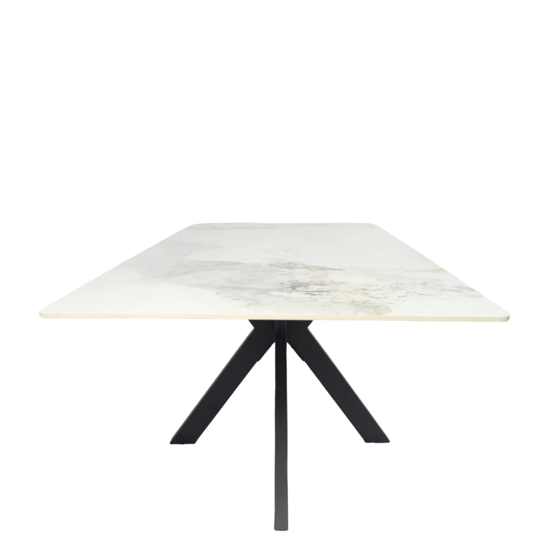 Marissa 1.8m Marble Dining Table