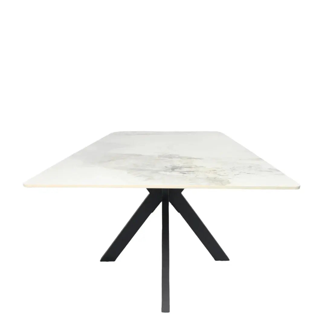 Marissa 1.8m Marble Dining Table Home Store Living