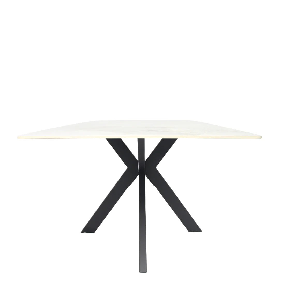 Marissa 1.8m Marble Dining Table