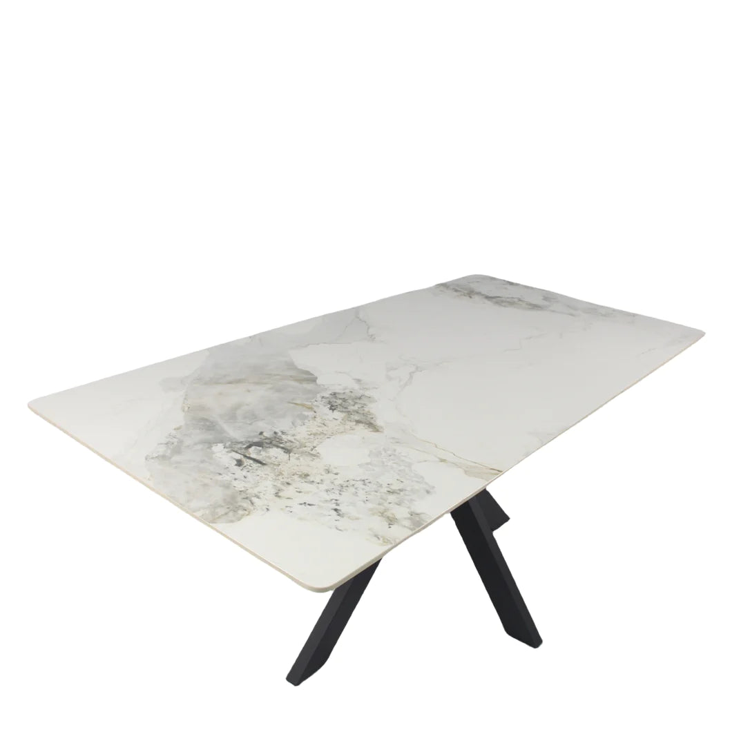 Marissa 1.8m Marble Dining Table