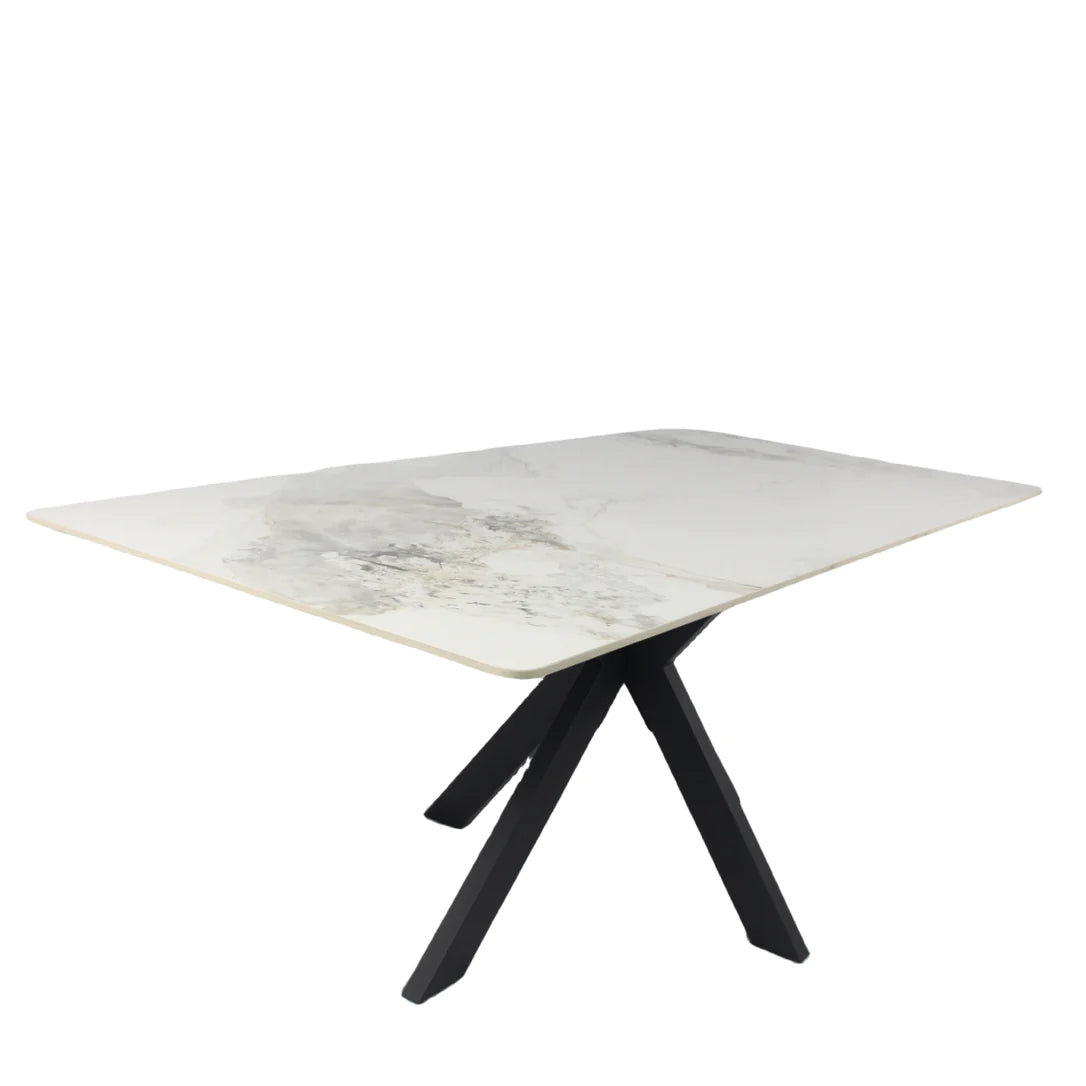 Marissa 1.8m Marble Dining Table