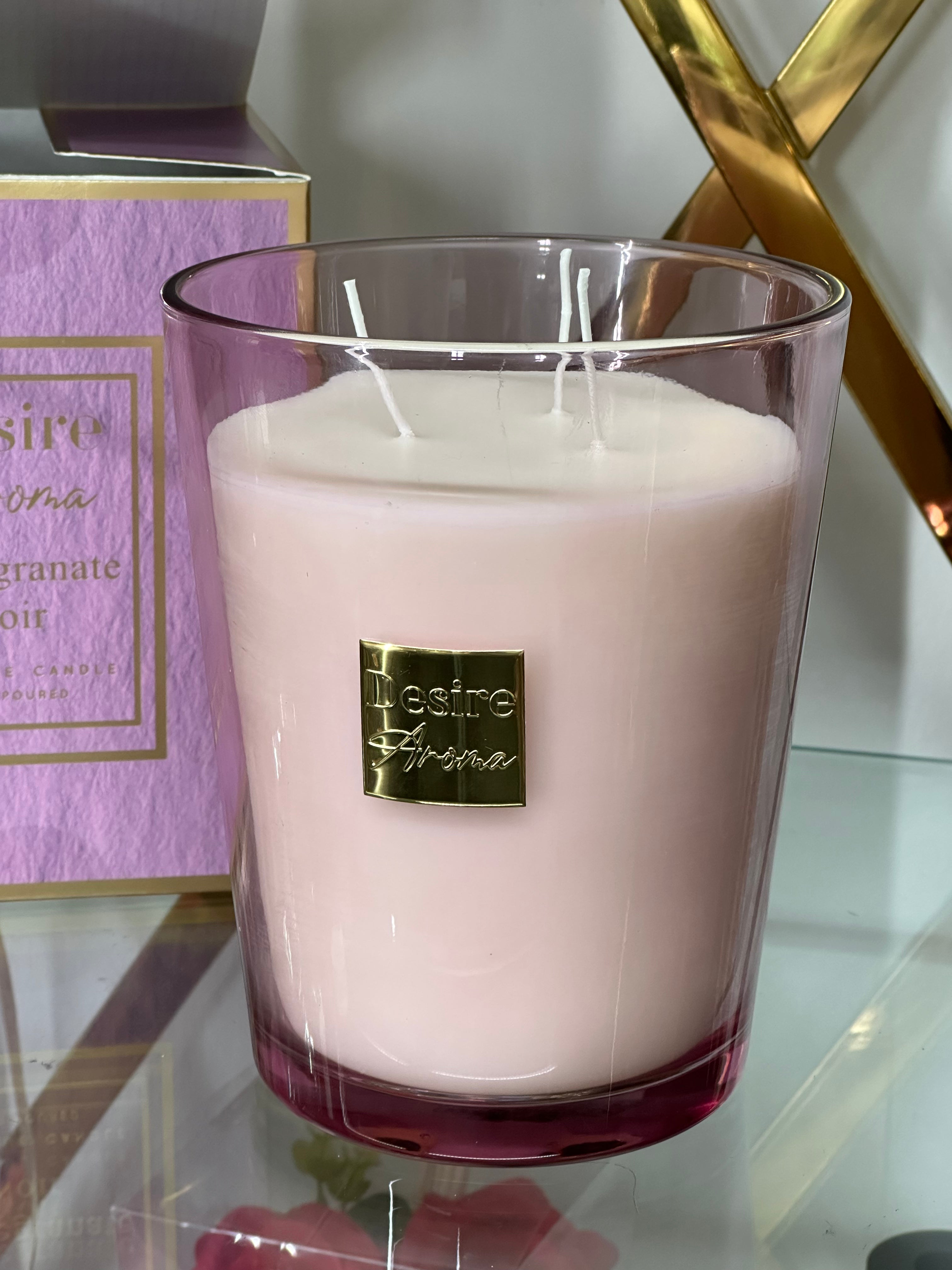 900g Pomegranate Noir Scented Candle Lesser & Pavey Ltd
