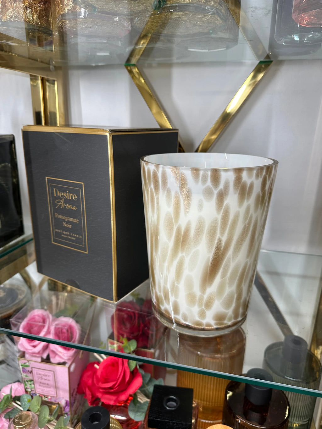 2000g Pomegranate Noir Scented Candle Lesser & Pavey Ltd