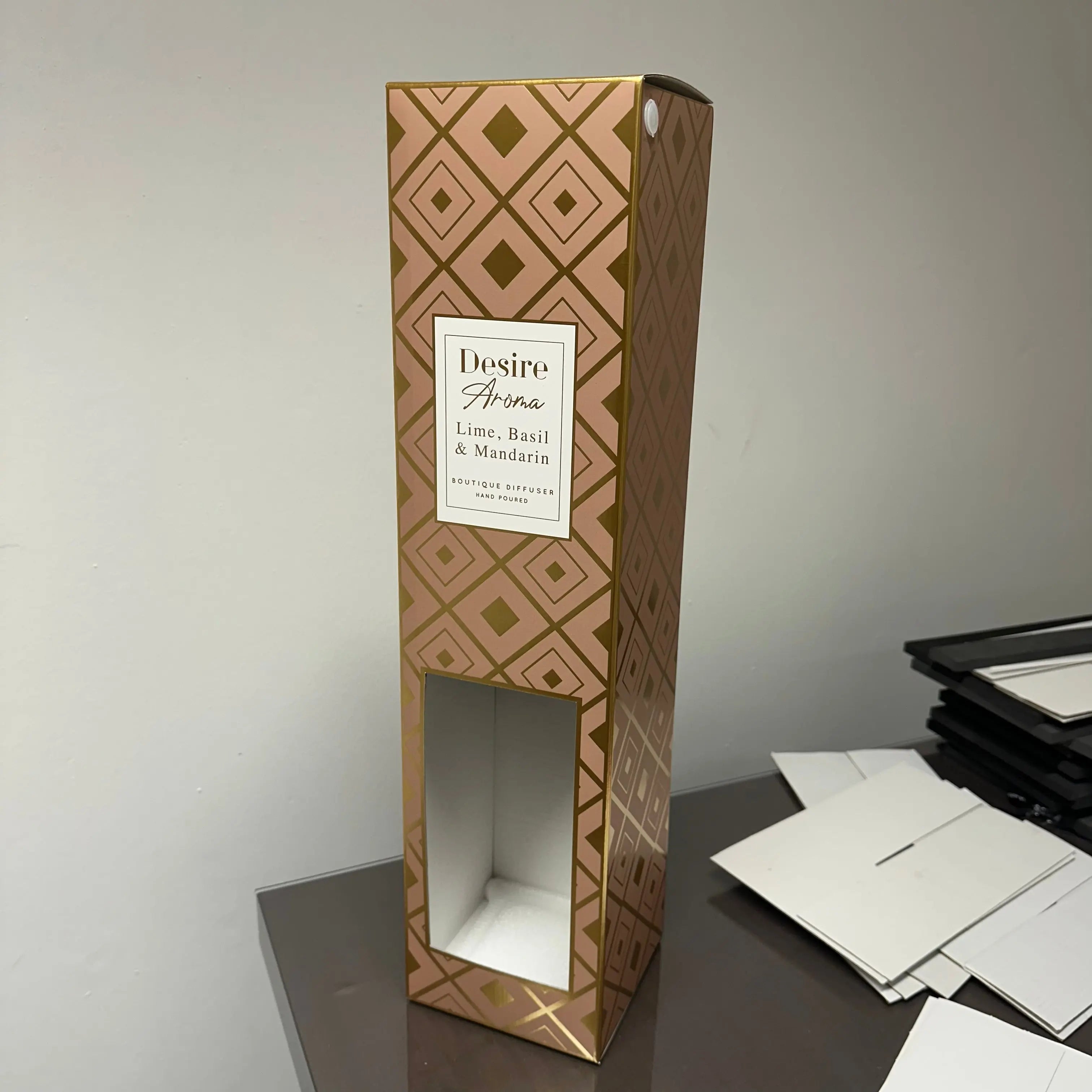 Desire Aroma Lime, Basil & Mandarin 2000ml Reed Diffuser Lesser & Pavey Ltd