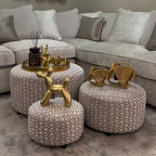 Dollie Nest of 3 Footstools Home Store Living